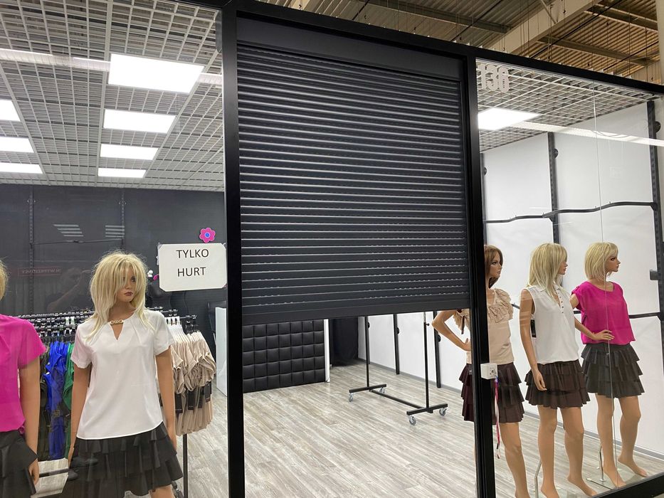 ROLETA elektryczna  Prawie nowa  150 X 280  Grafit  + prowadnice