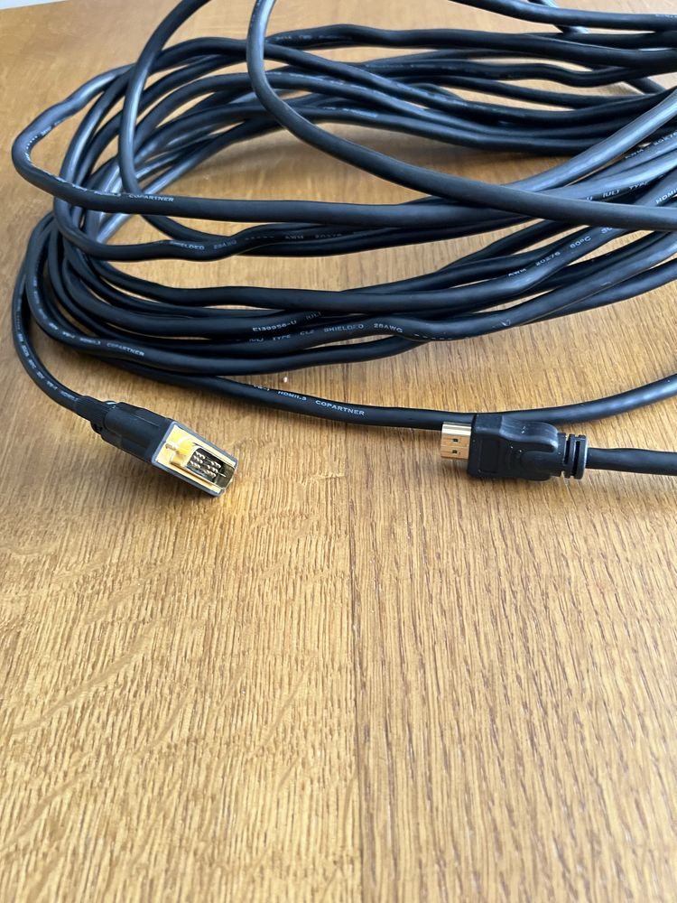 Кабель DVI HDMI, 10 метрів