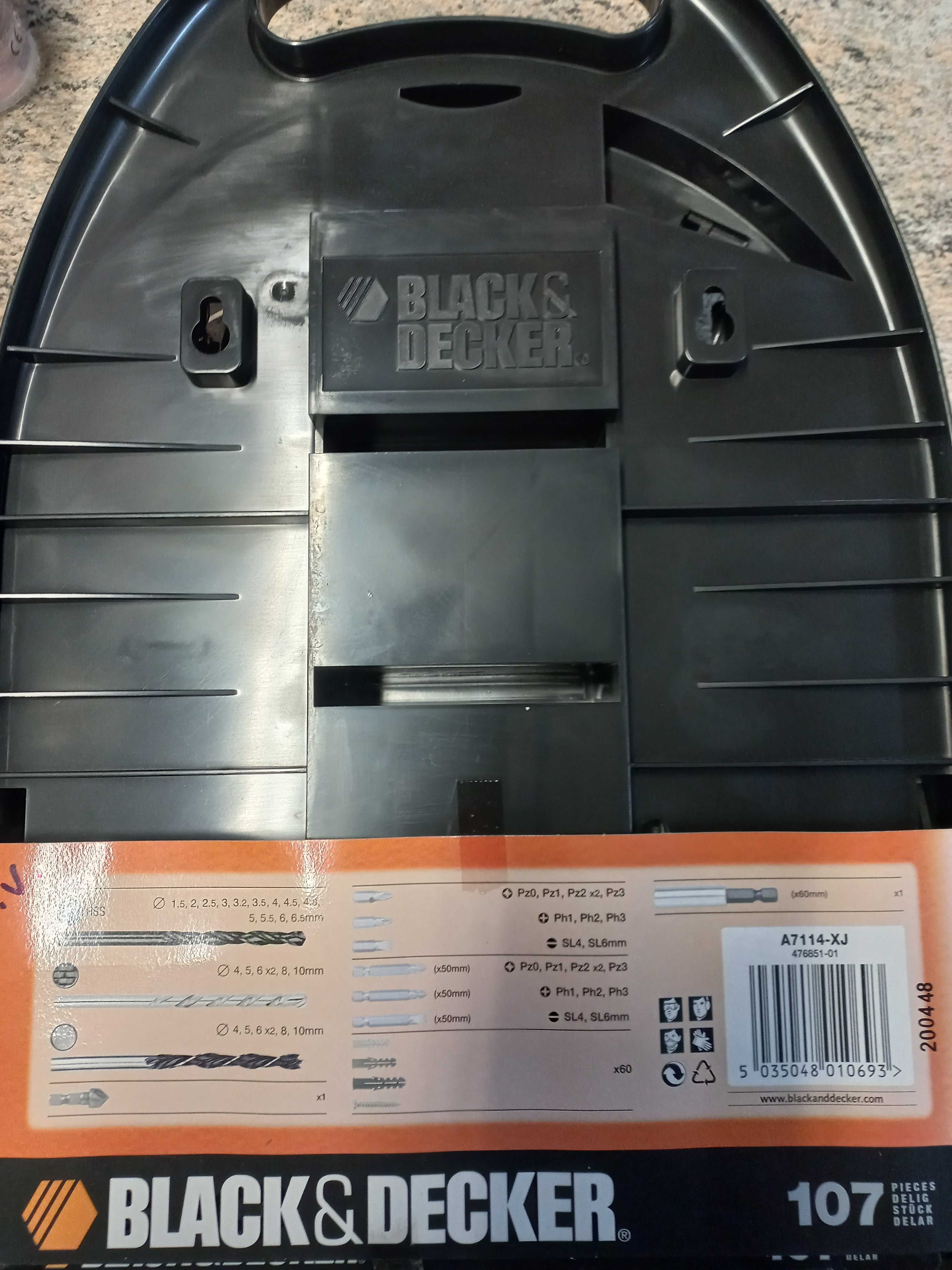 Conjunto 107 peças Black & Decker