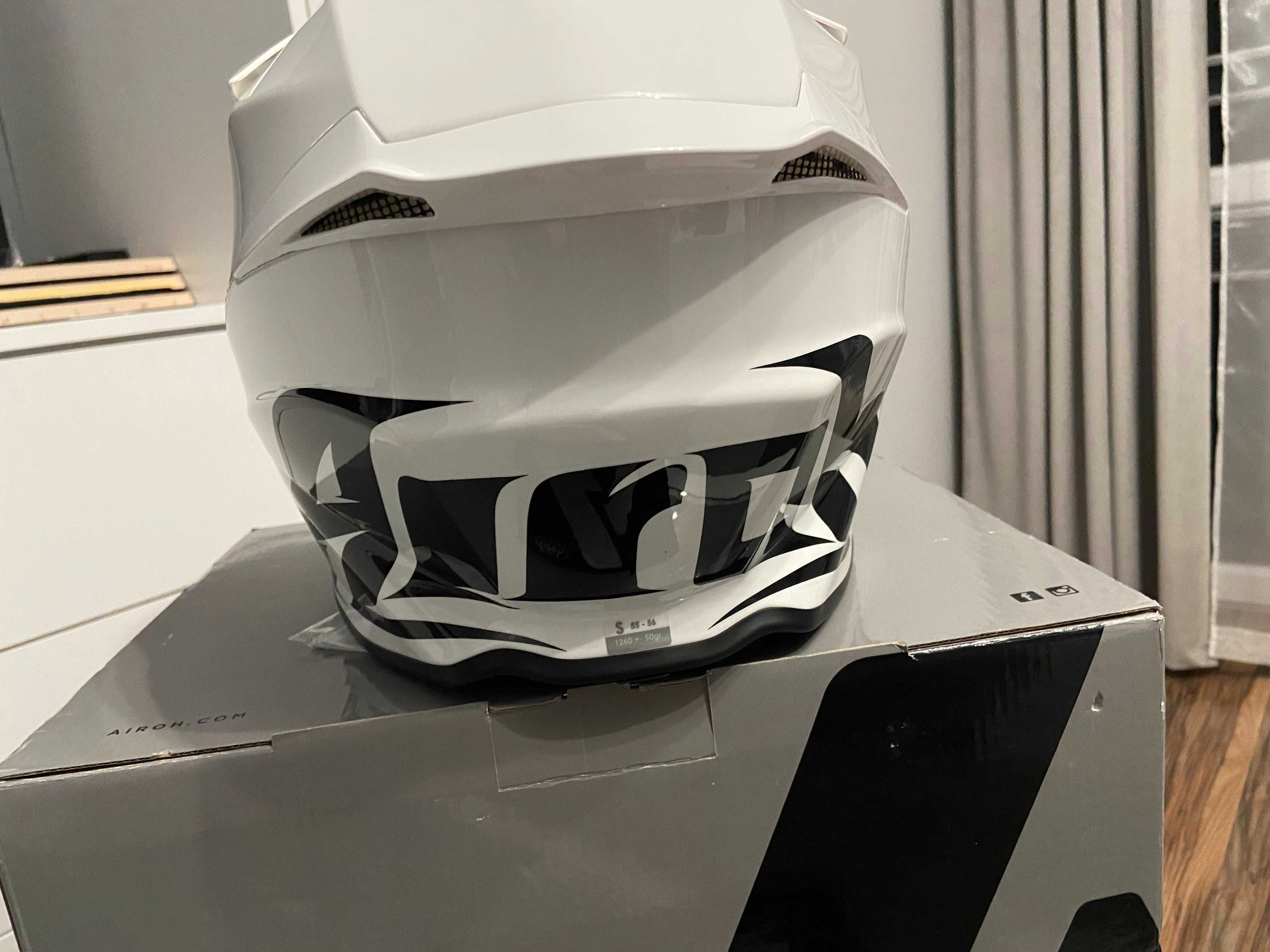 Kask AIROH Twist 2.0 White Biały MX (cross,quad,enduro,mtb) GWARANCJA