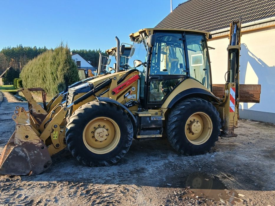 Caterpillar 434F 444F 2013r Cat koparko ładowarka zamiana