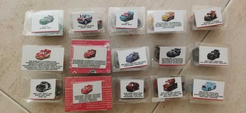 15 Mini Racers Mattel Disney Pixar Cars