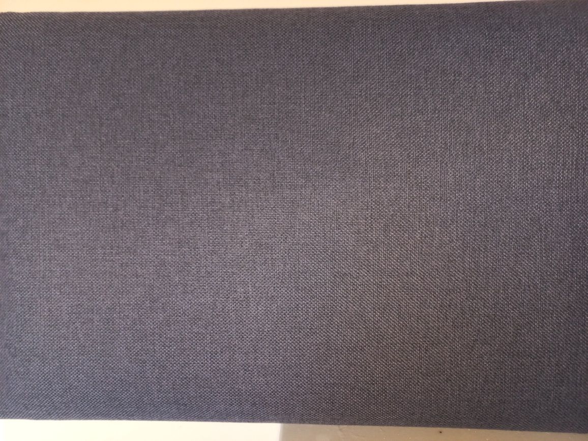 Wezgłowie Panel Tapicerowany 60x40cm grubości 4cm kolor antracyt