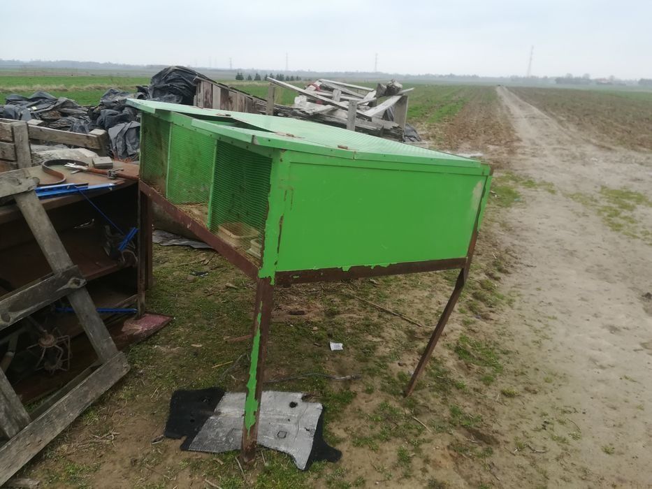 Klatka metalowa 3 Komory pilna sprzedaż