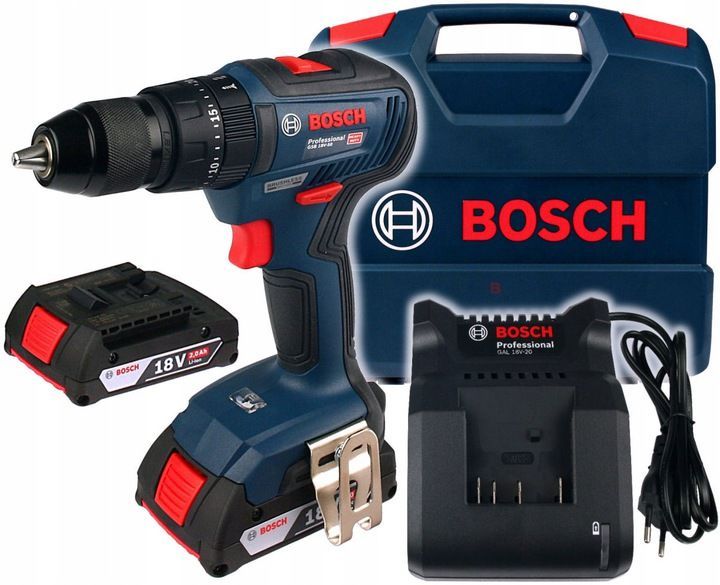 Wkrętarka Udarowa Gsb 18V-50 2*2.0Ah L-Case Bosch B 6019H5100