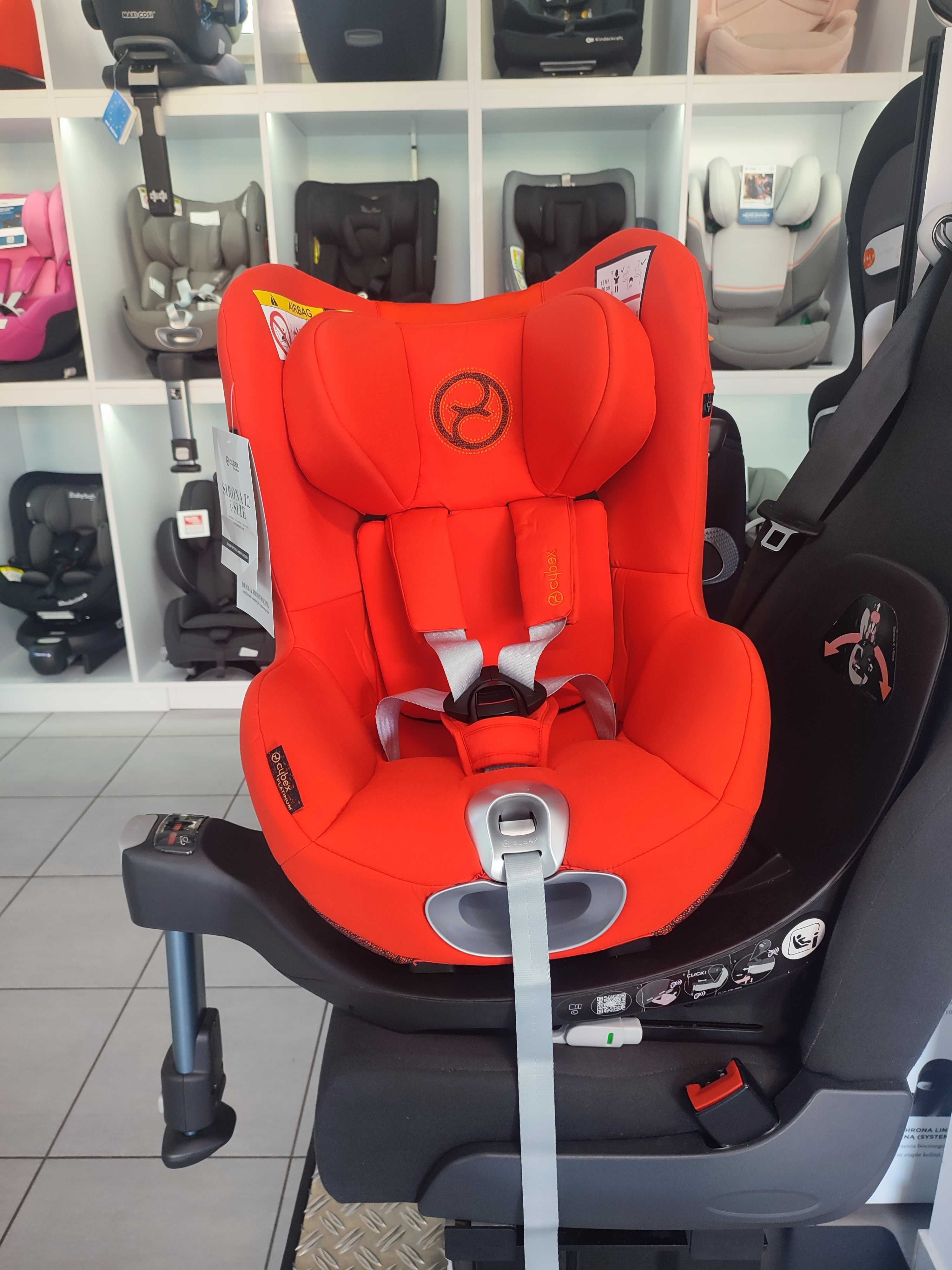 CYBEX Sirona Z2 + Baza Z2 fotelik obrotowy z ISOFIX 4 gwiazdki ADAC