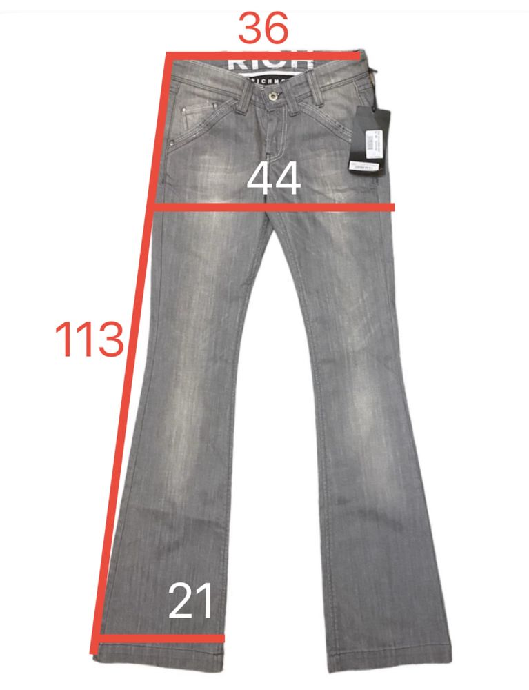 Джинси Jonh Richmond Жіночі Grey Women’s Denim Pants Оригінал