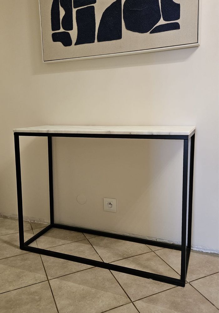 Konsola biały marmur