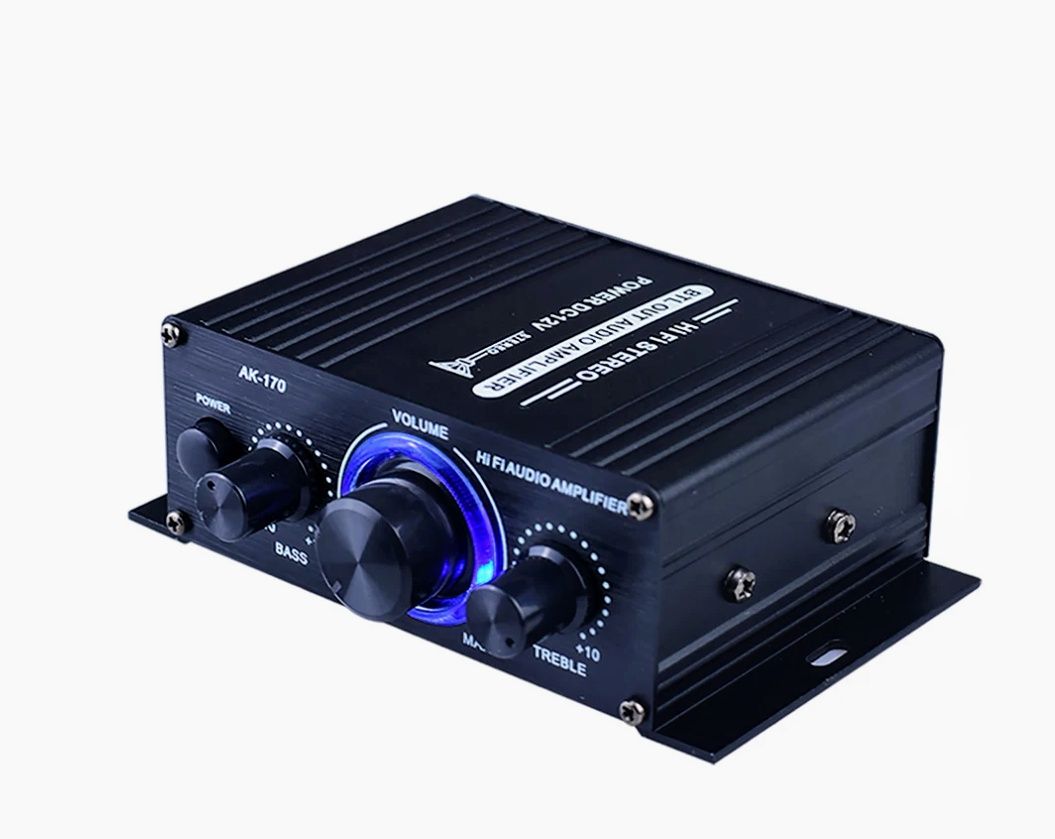 ALLOYSEED - hi-fi stereo mini-wzmacniacz BT 2x200WAT + zasilacz