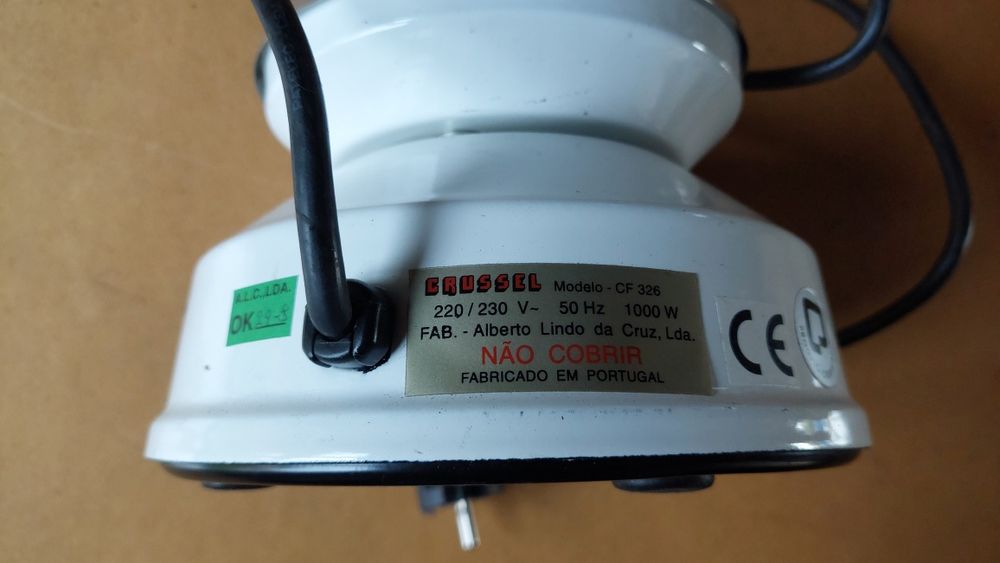 Fogão elétrico portátil