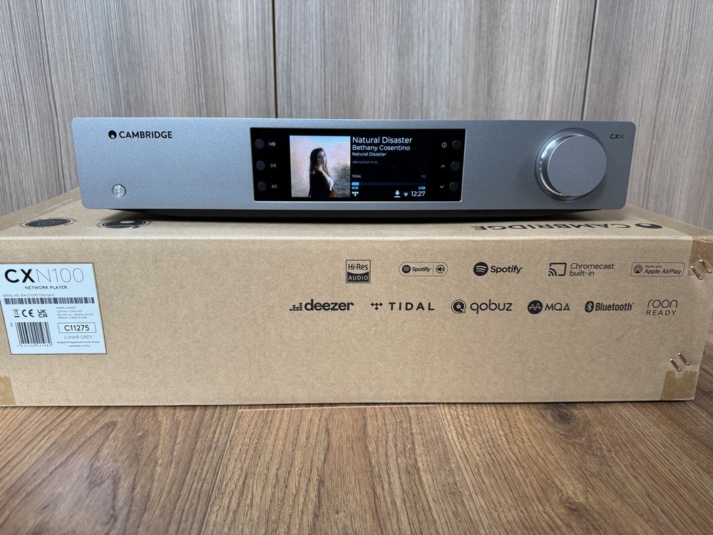 Cambridge Audio CXN100 streamer DAC - stan idealny na gwarancji