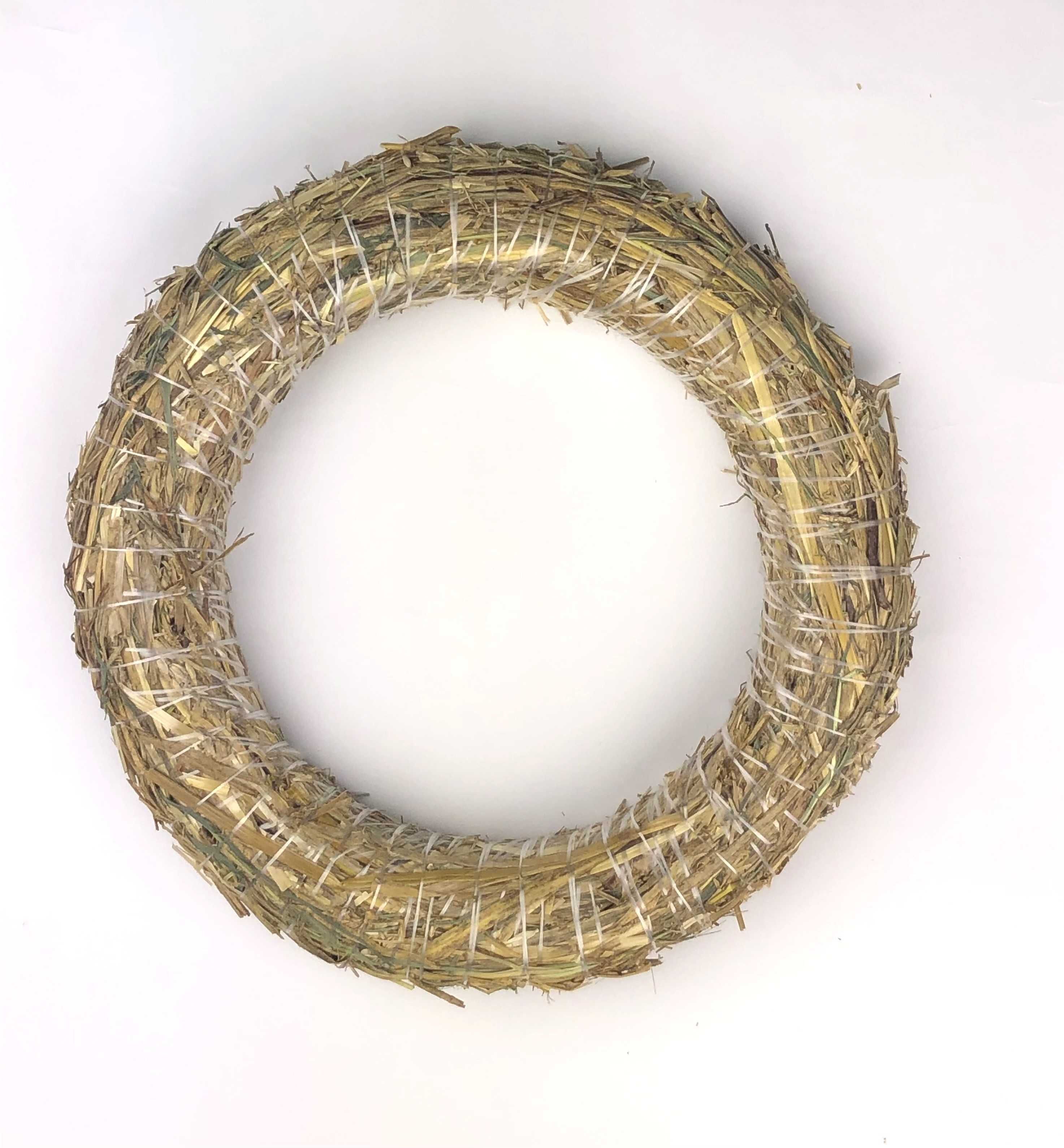 Wianek ze słomy 30 cm