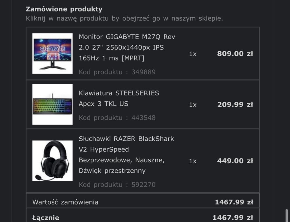 Komputer gamingowy RTX 4060 + monitor 144 Hz + zestaw – gwarancja!