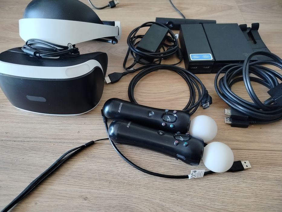 Zestaw PlayStation VR1 – komplet gotowy do gry