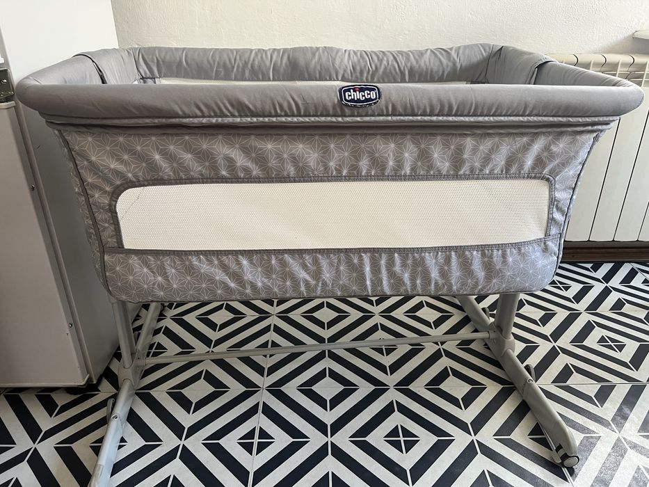 Łóżeczko dzieciece Chicco NEXT2ME z opcja bujania