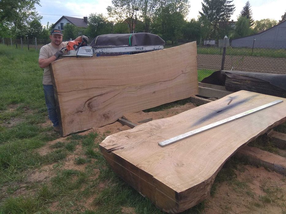 tartak trak mobilny do 180 cm wielkogabarytowy wycinka drzew