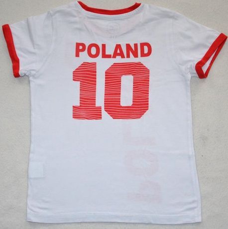 T-shirt Bluzka chłopięca Poland Cool Club rozm. 116