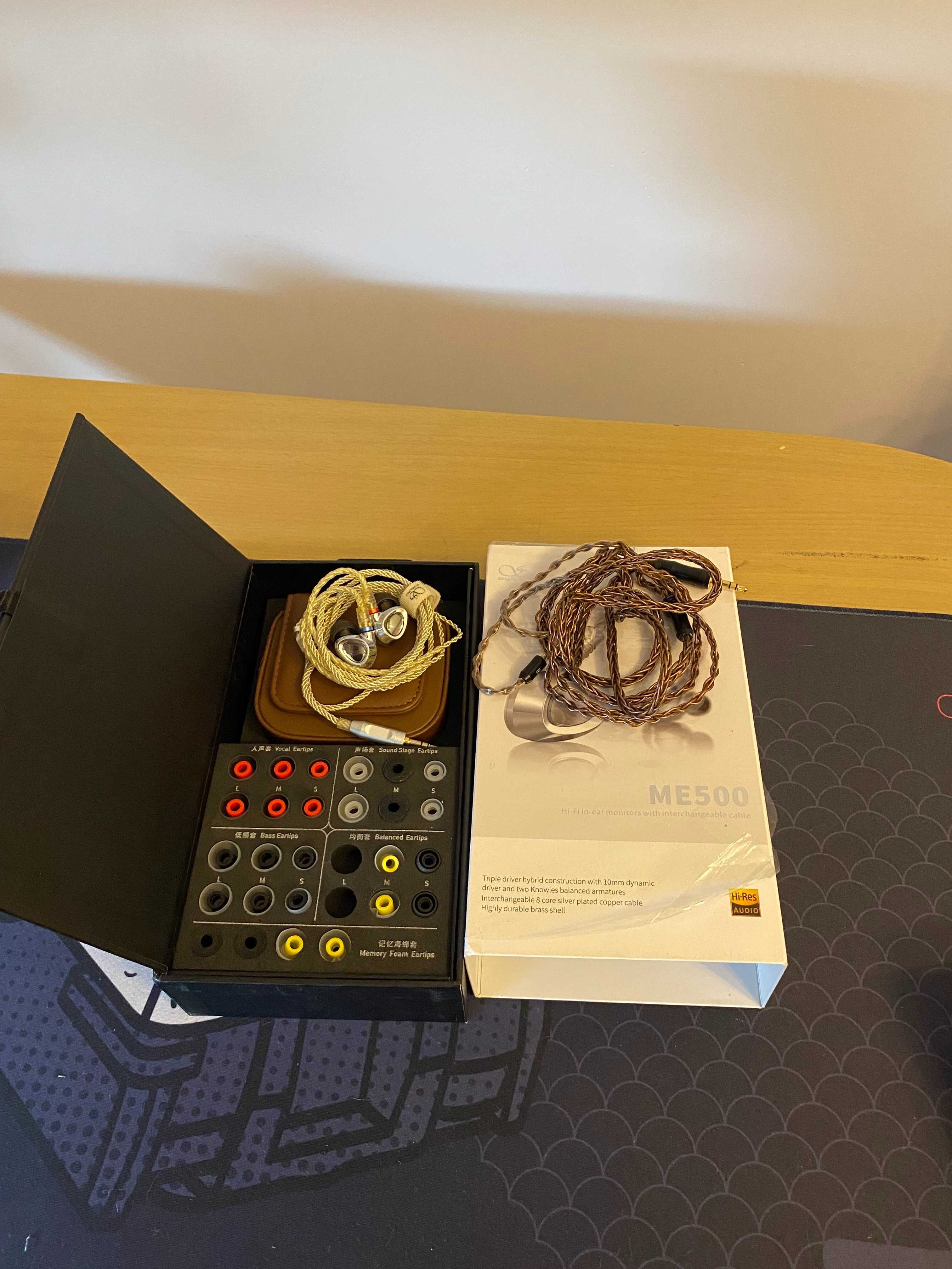 Shanling ME500 Platinum | Flagship IEMs | Jak nowe, hi-end audio