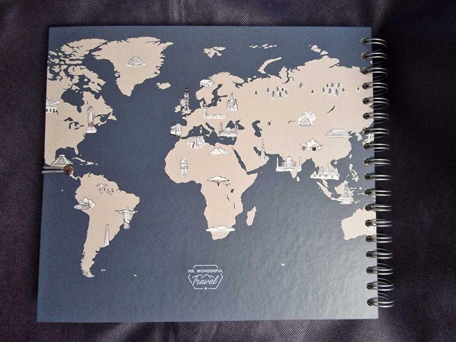 Álbum de fotografias Mr. Wonderful - Make memories all over the world
