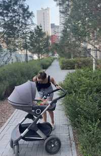 коляска 2в1 stokke trailz