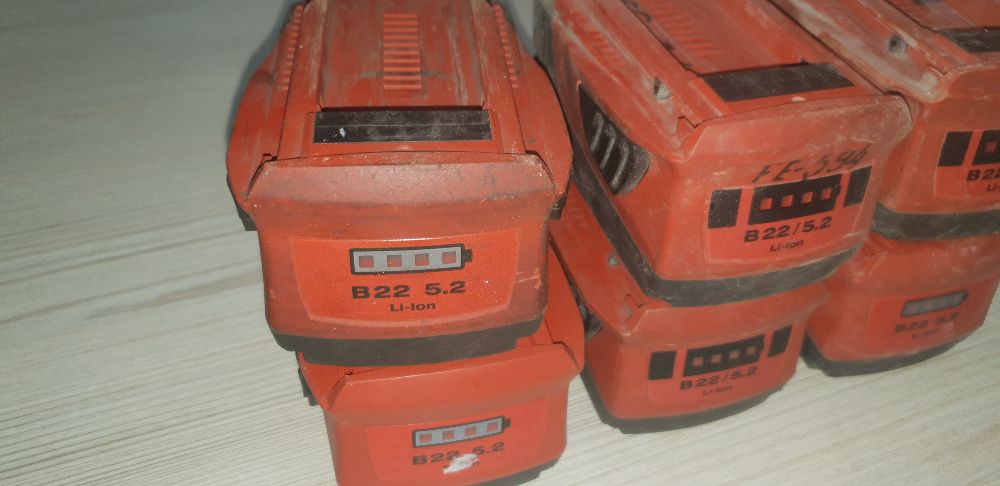 HILTI bateria akumulator CPC b22 v 5.2 ah wkrętarka klucz udarowy młot