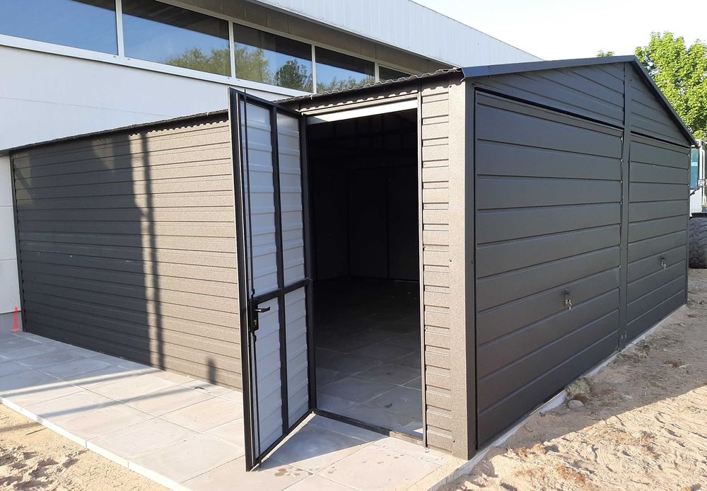 Garaż Dwustanowiskowy 7x5 GRAFIT PROMOCJA