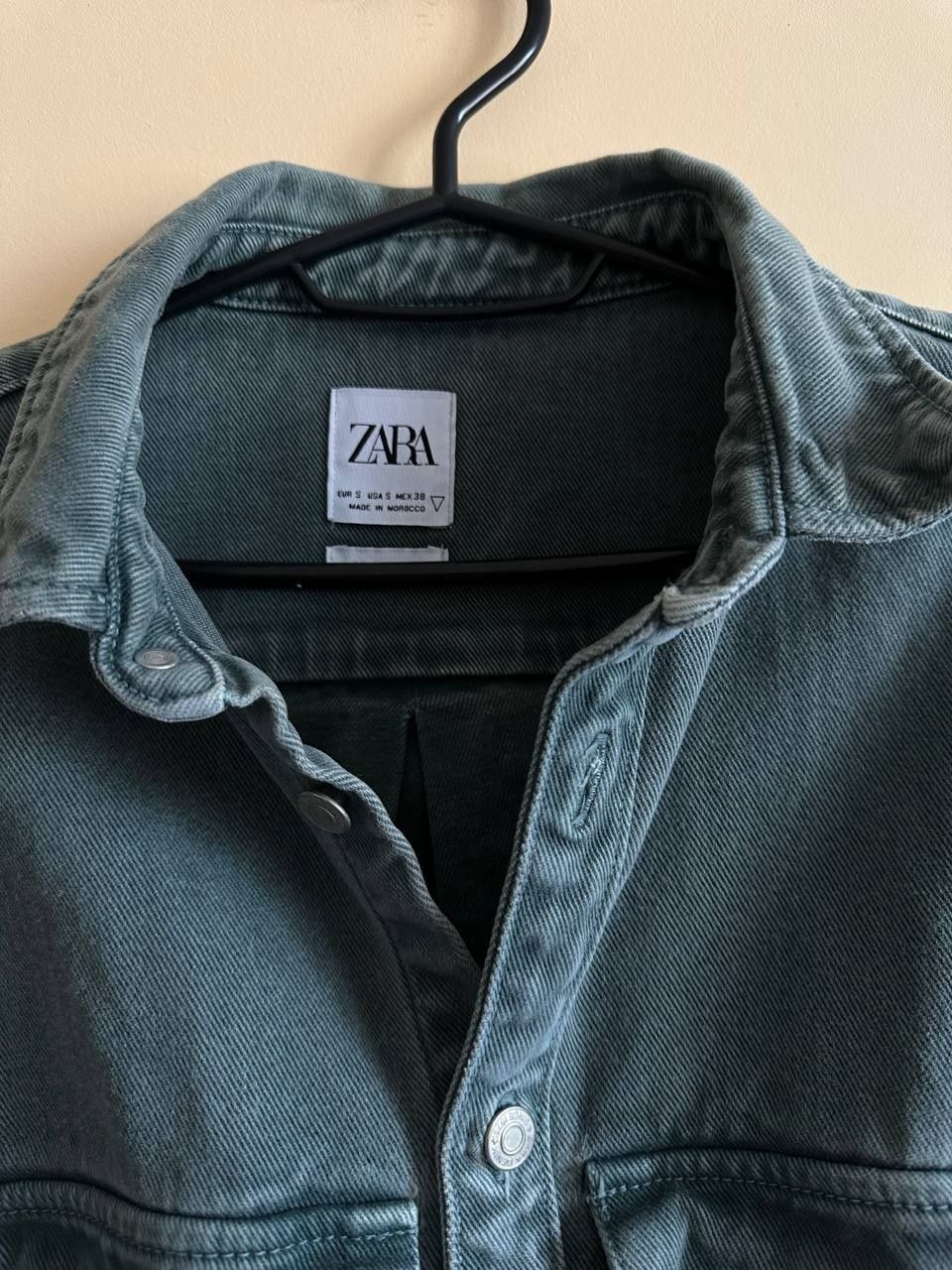 Рубашка джинсовая Zara, размер s