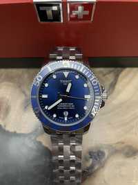 Швейцарские часы дайверы Tissot Seastar 1000 механика сапфир, 300 м