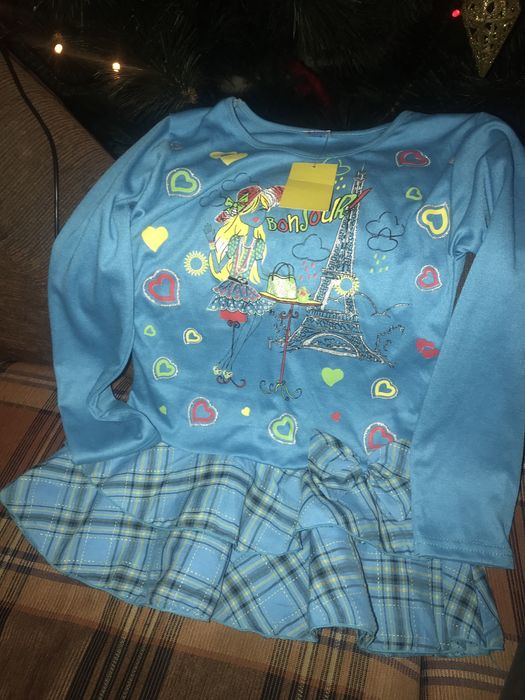 Детская кофточка- туника