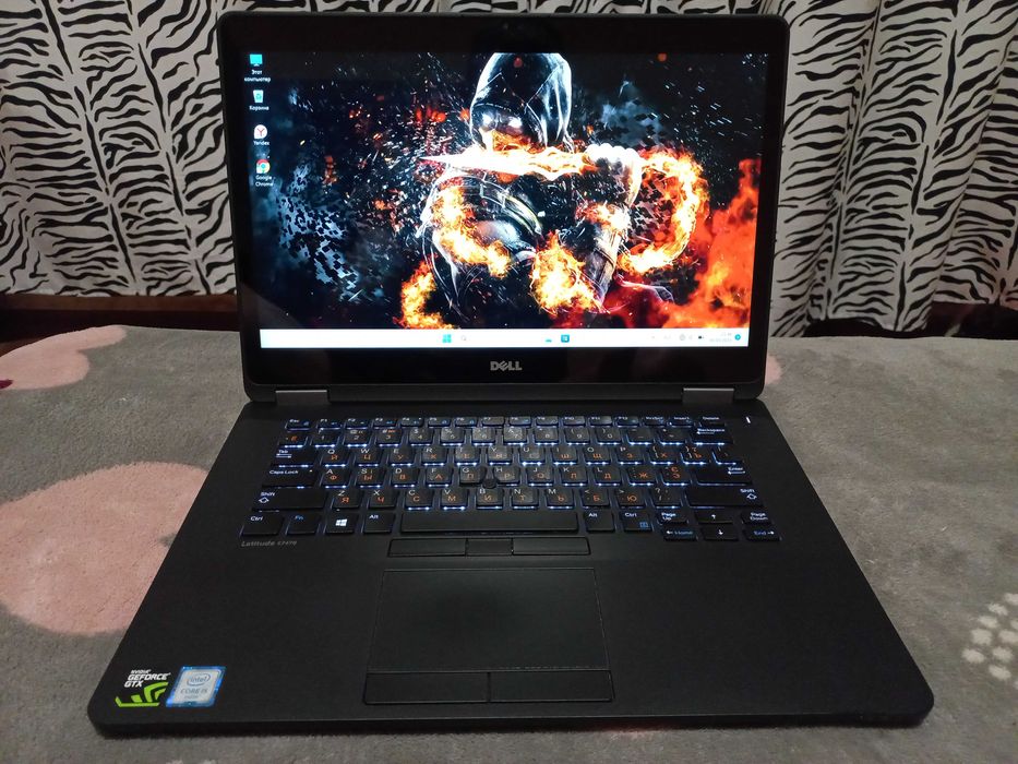 Игровой Видео GTX 1050Ti  (4 ГБ) Core i5/ 16 RAM/ Сенсорный/  DELL 14