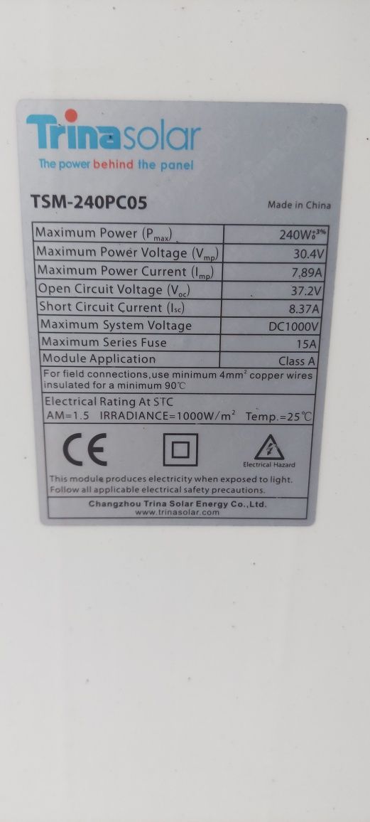 Panel fotowoltaiczny solarny 2 sztuki