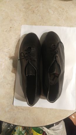 Тапки чешки обувь для танцев кожаная с мягкой серединой