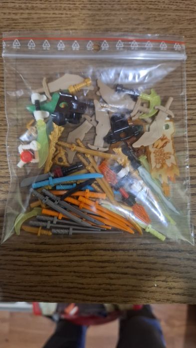 Akcesoria lego ninjago mix
