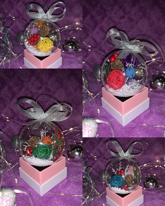 Новорічні прикраси на ялинку