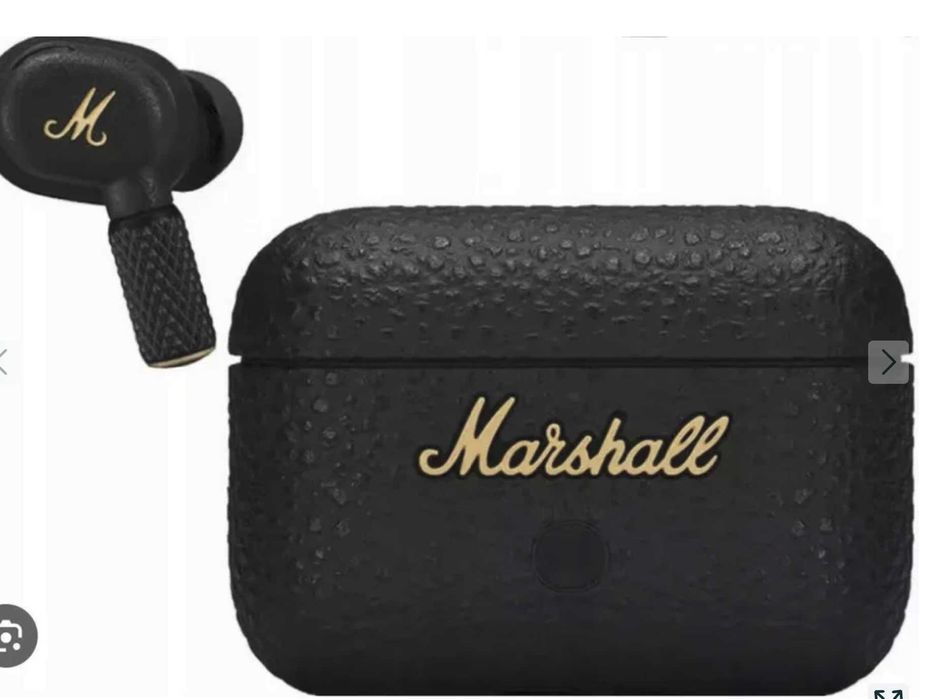 Słuchawki Marshall MOTIF II douszne DOKANAŁOWE bezprzewodowe ZŁOTY