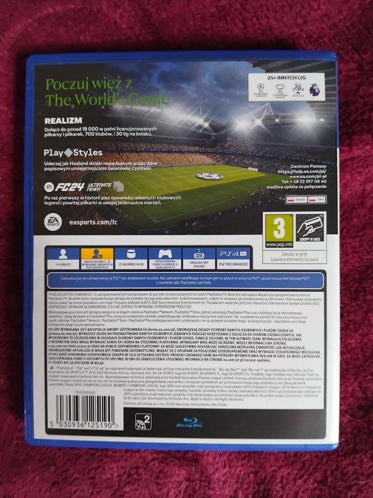 Gra FC 24 PlayStation 4
