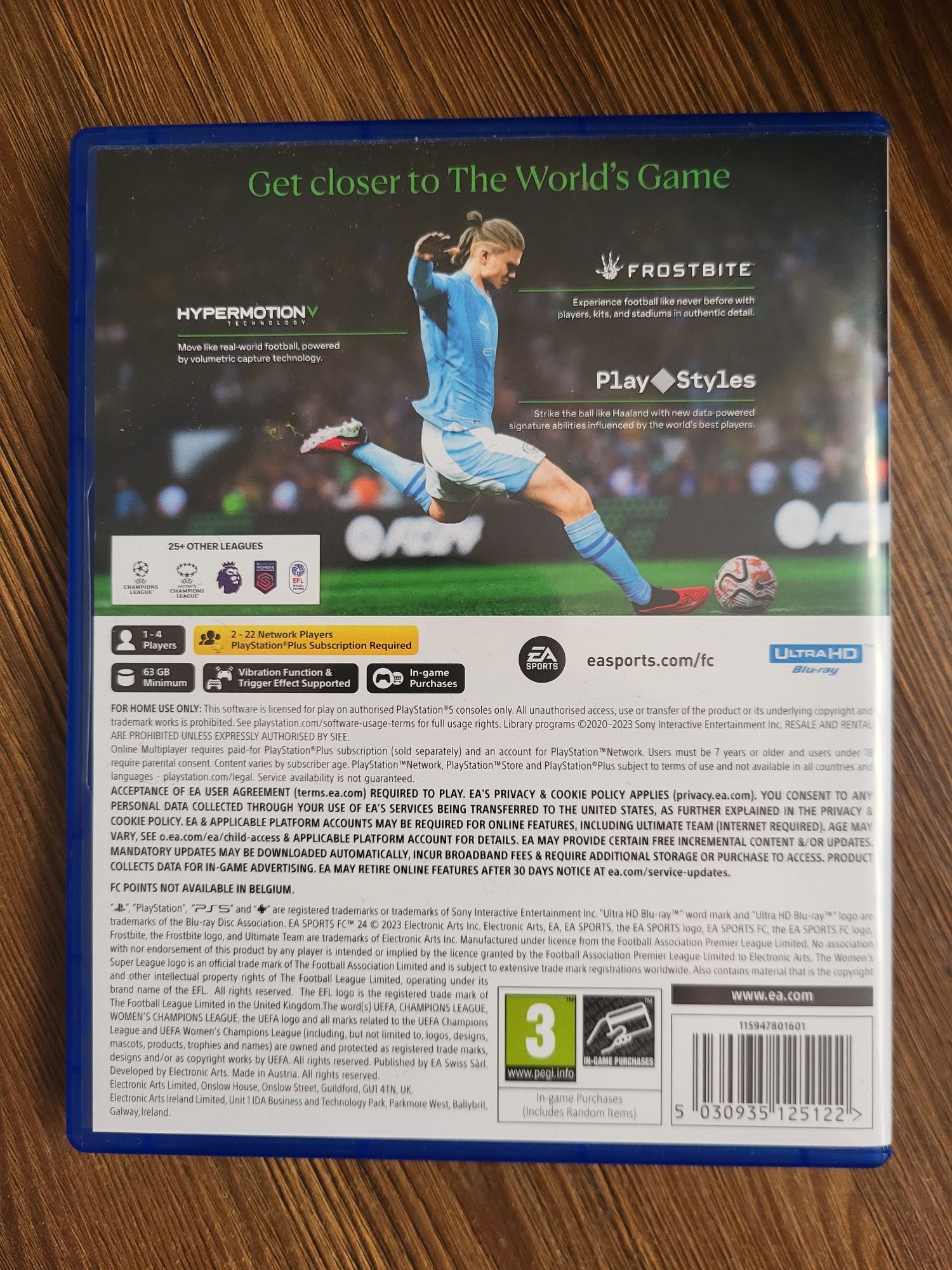 Fifa 2024 PS5 на руском