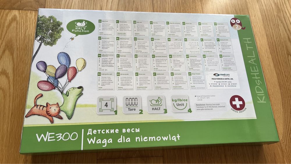 Balança Bebé Rossmax WE300 Nova