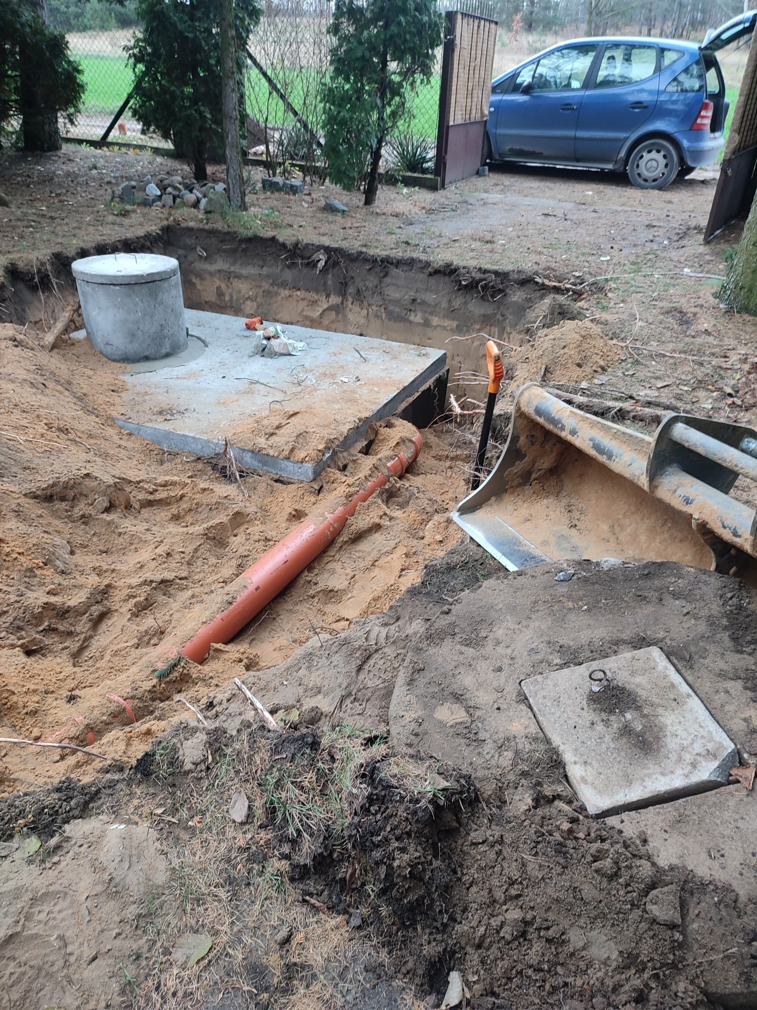 Usługi koparko ładowarka. Prace ziemne. Wyburzanie