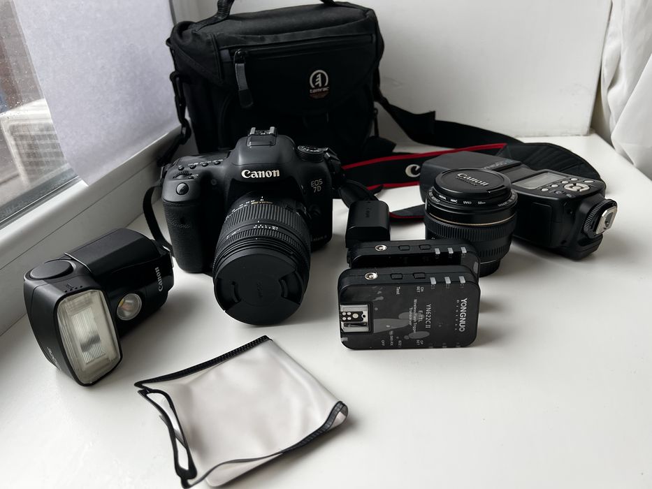 Canon 7d, mark 2 + додаткова фототехніка