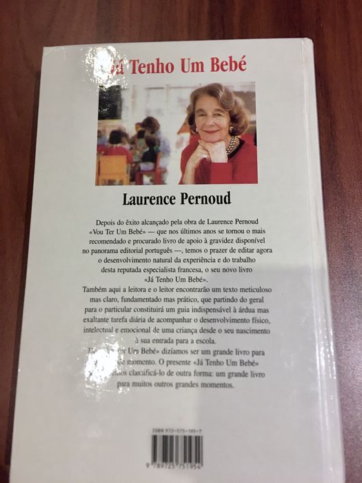 Livro Já tenho um bebé