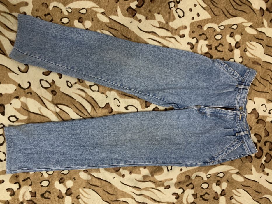 Штани сині широкі