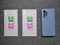 Szkło ochronne 2 szt. i etui Samsung A 53