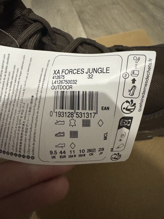salomon xa forces JUNGLE