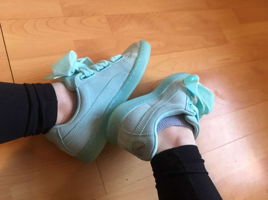 ORYGINALNE PUMA buty damskie rozm 38 (24 cm) miętowe nowe