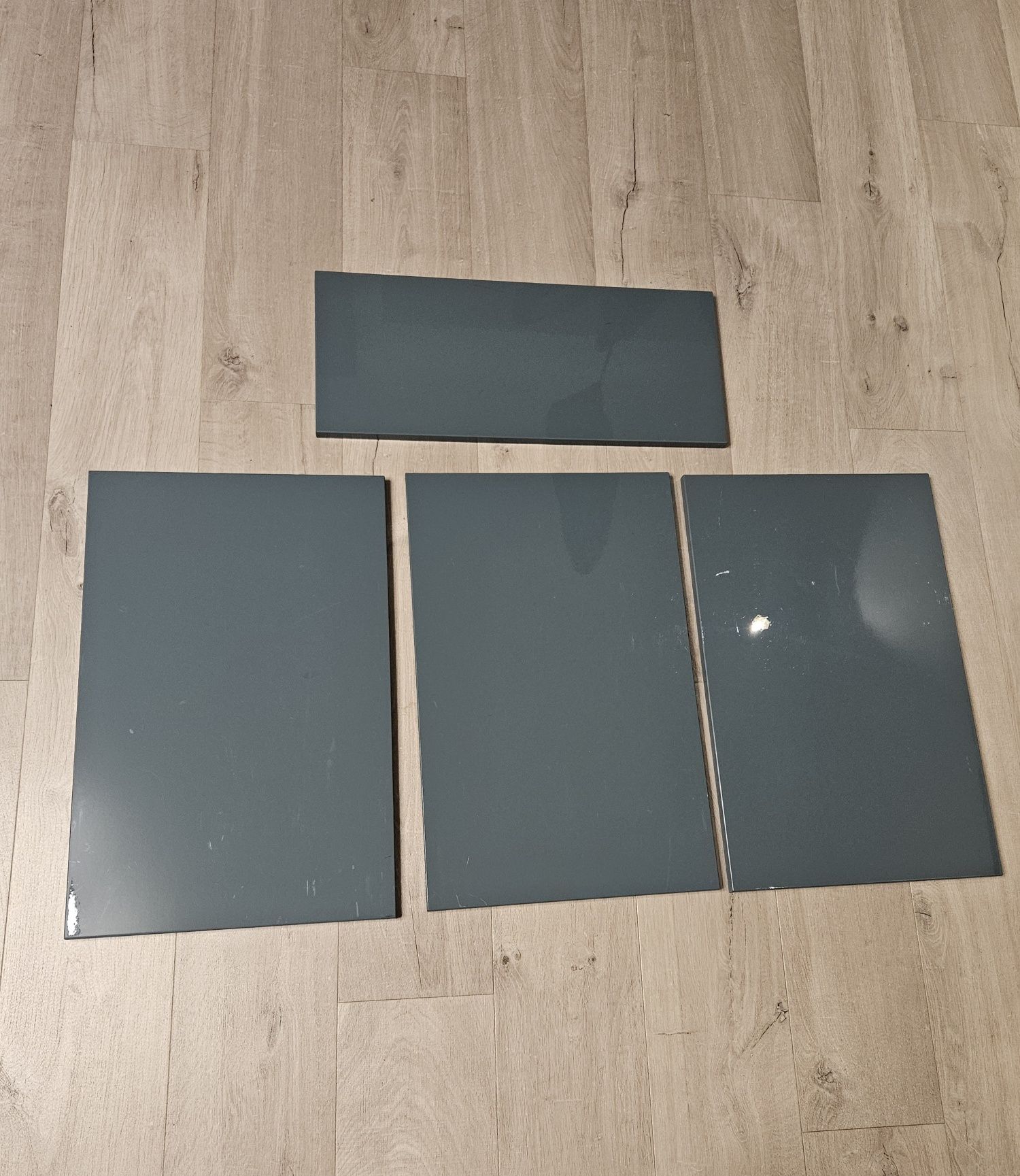 Front drzwi szuflady IKEA Lappviken zielony połysk Besta 60x38 i 60x26
