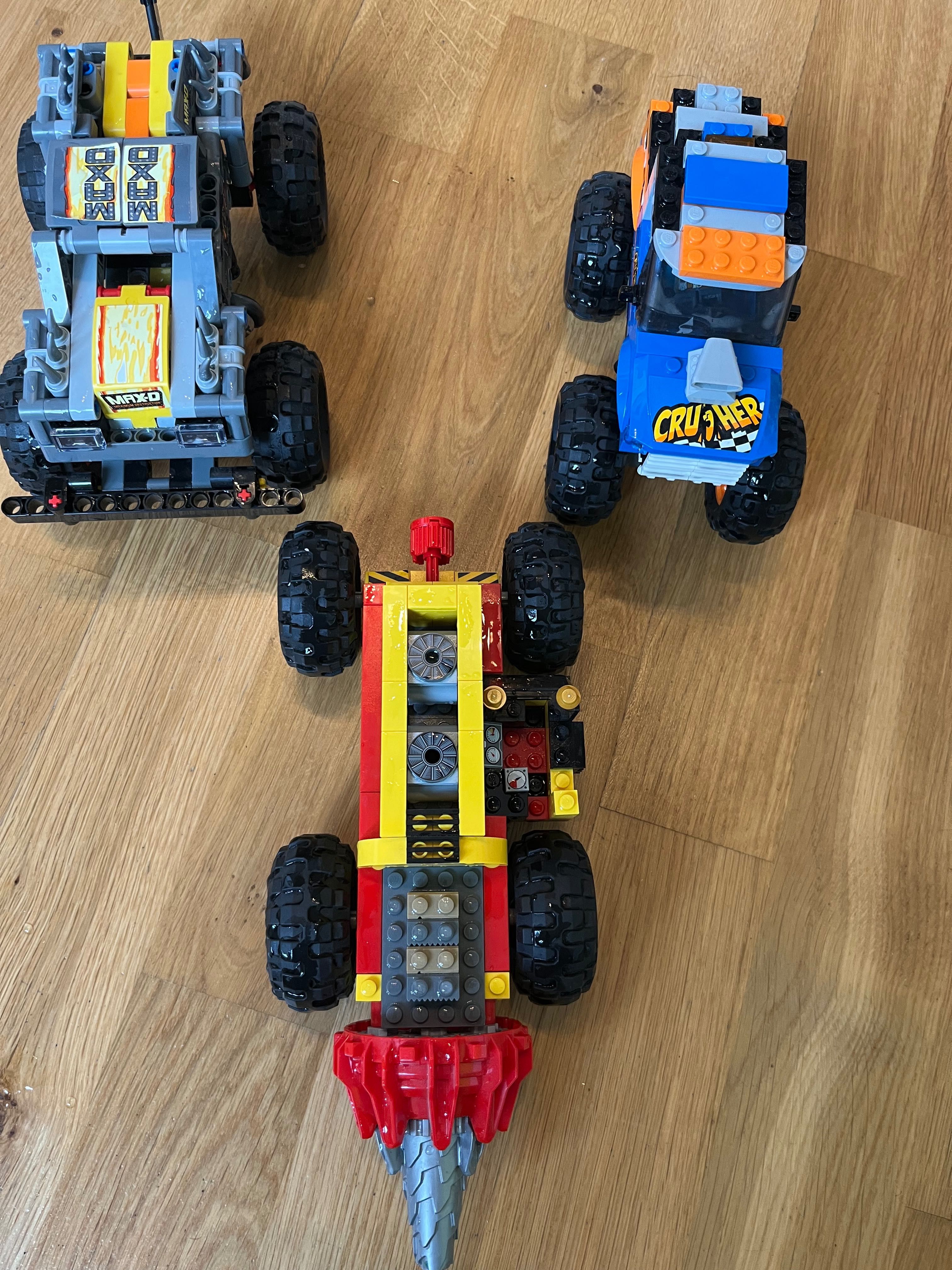 Pojazdy Lego kompletne idealne