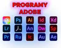 Oprogramowanie ADOBE 2024: Photoshop, Lightroom, Premiere pro i inne