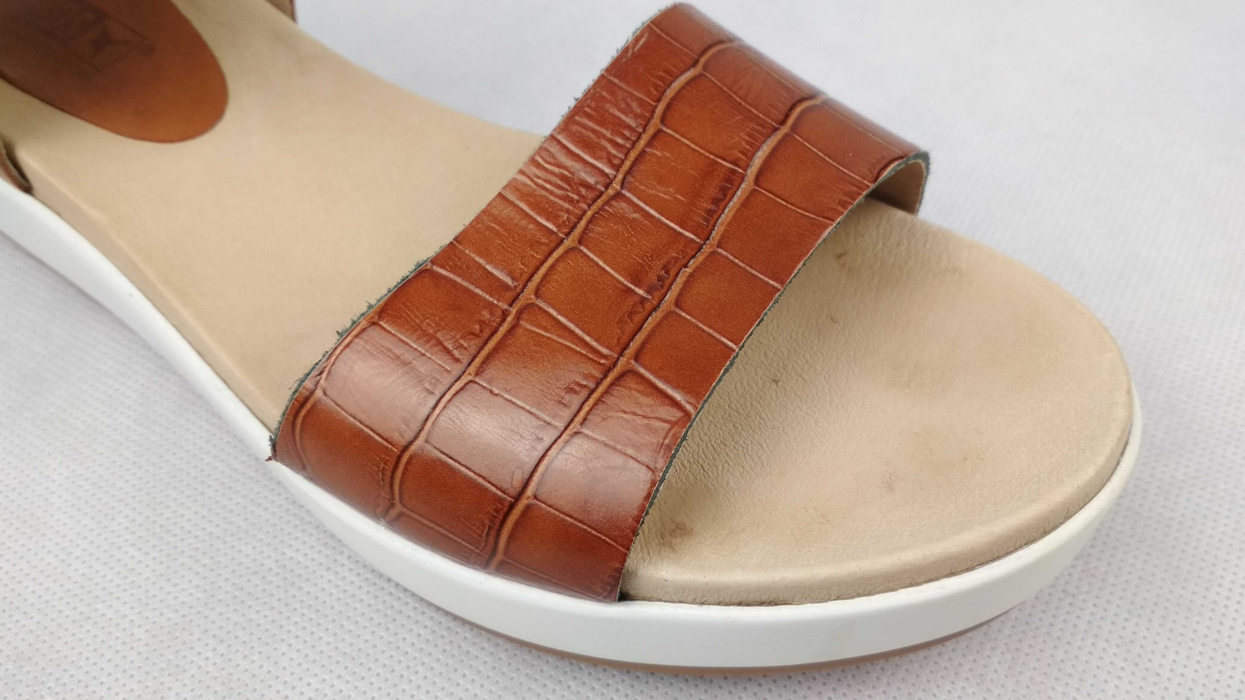 PIKOLINOS Mykonos Buty Klapki Sandały Skórzane Roz. 41