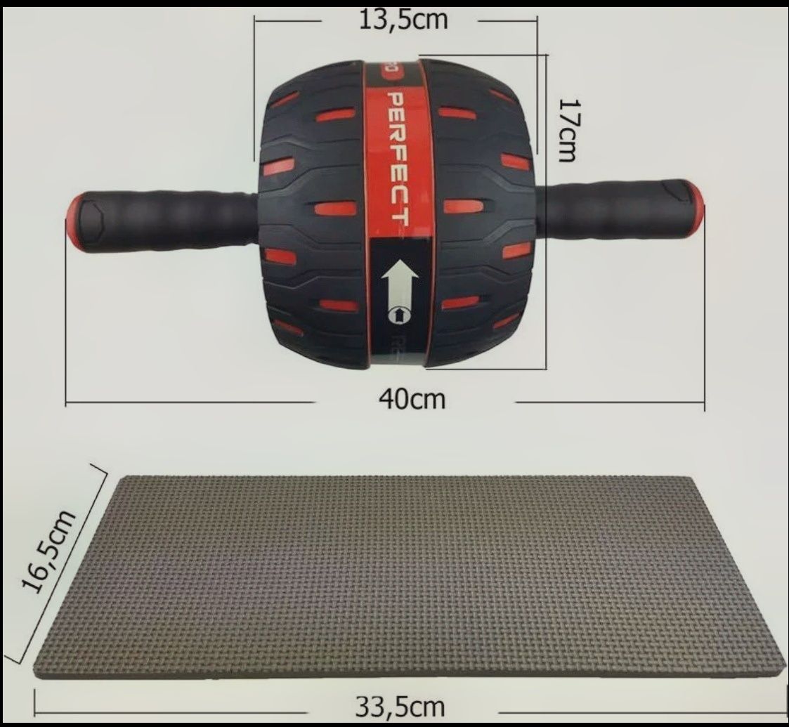 Wałek, kółko pojedyncze do ćwiczeń RX-H002 + mata